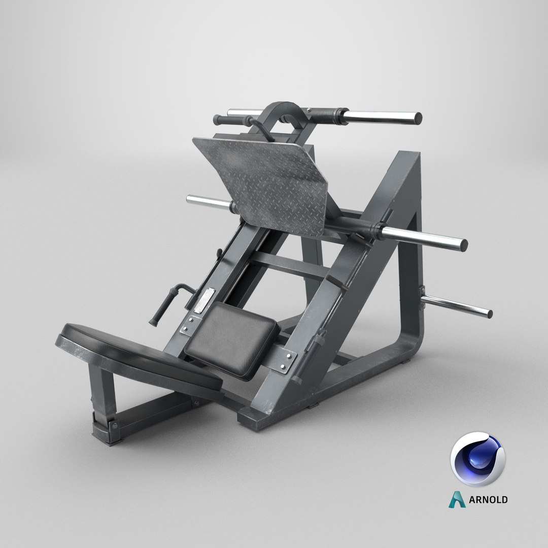 3D Leg press 45 Degree machine https://p.turbosquid.com/ts-thumb/Dt/vAXFNB/Ks/stemcell_cinema_4d_arnold_render/png/1764087645/1920x1080/fit_q87/e5faa63b29855fa3e96a6d3663fb5eeff35f3061/stemcell_cinema_4d_arnold_render.jpg
