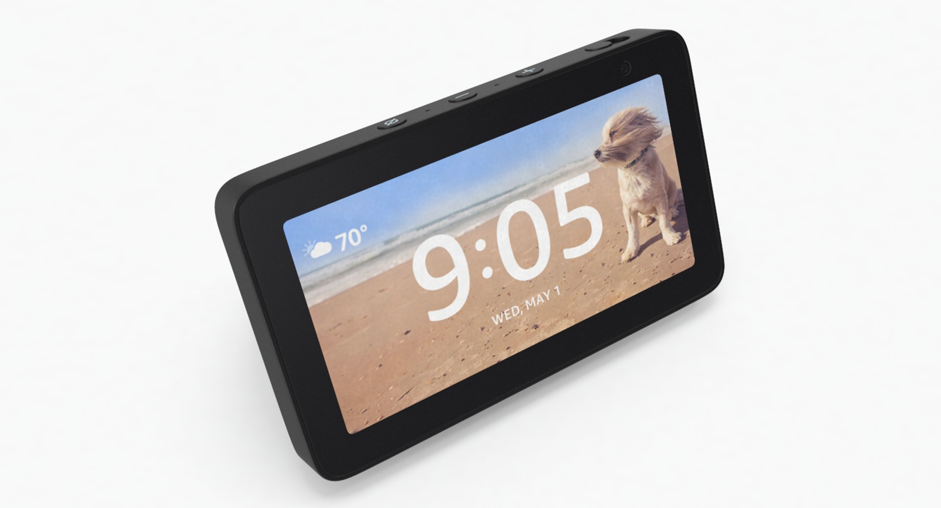 3D model amazon echo 5 https://p.turbosquid.com/ts-thumb/Dt/yBftIk/3JApjER3/amazon_echo_show_five_preview09/png/1559574185/1920x1080/fit_q87/4c00300ca64b266502ea3cf7c9ce07a1e5174044/amazon_echo_show_five_preview09.jpg