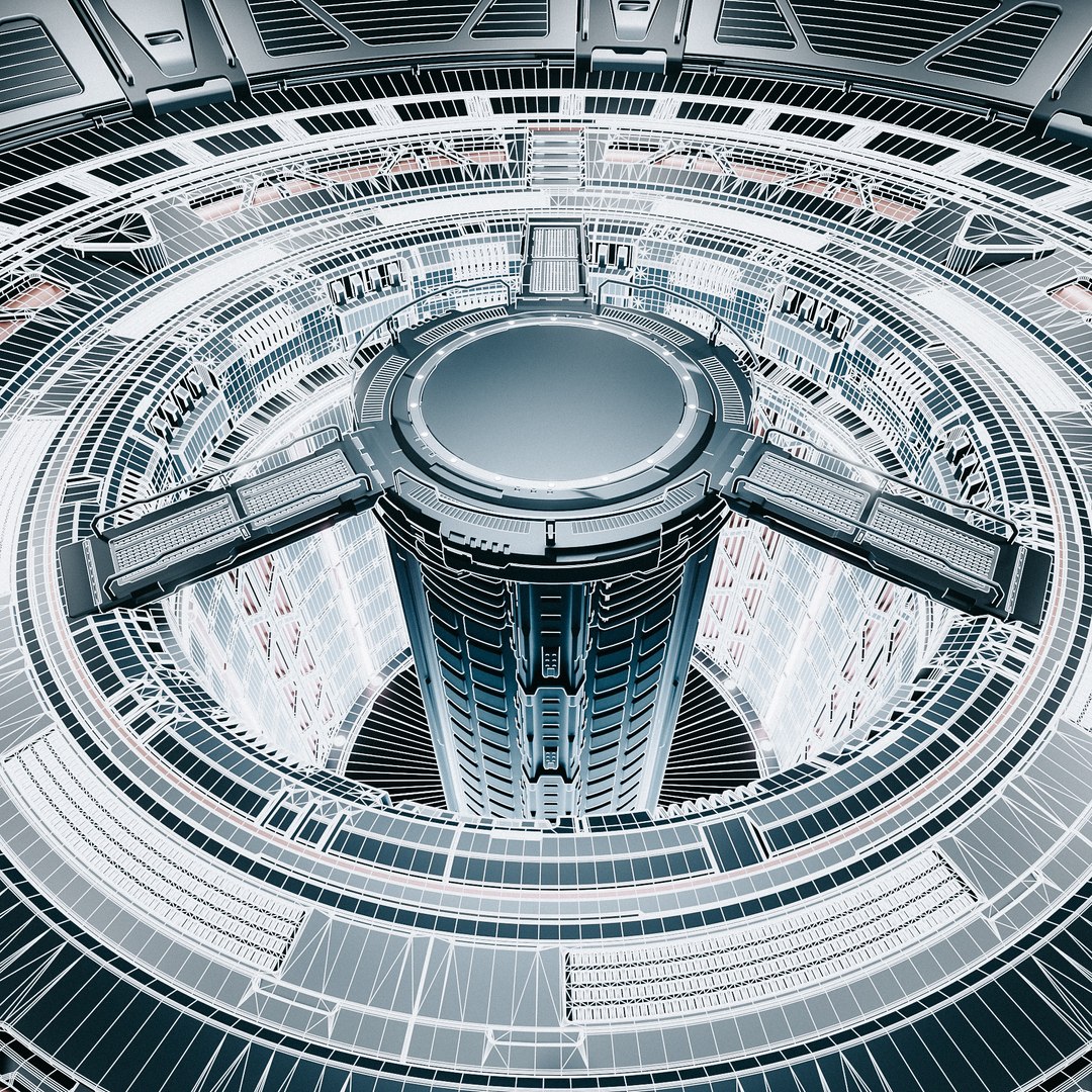Rendering Tesla Space Sci-fi 3D Model - TurboSquid 1435523