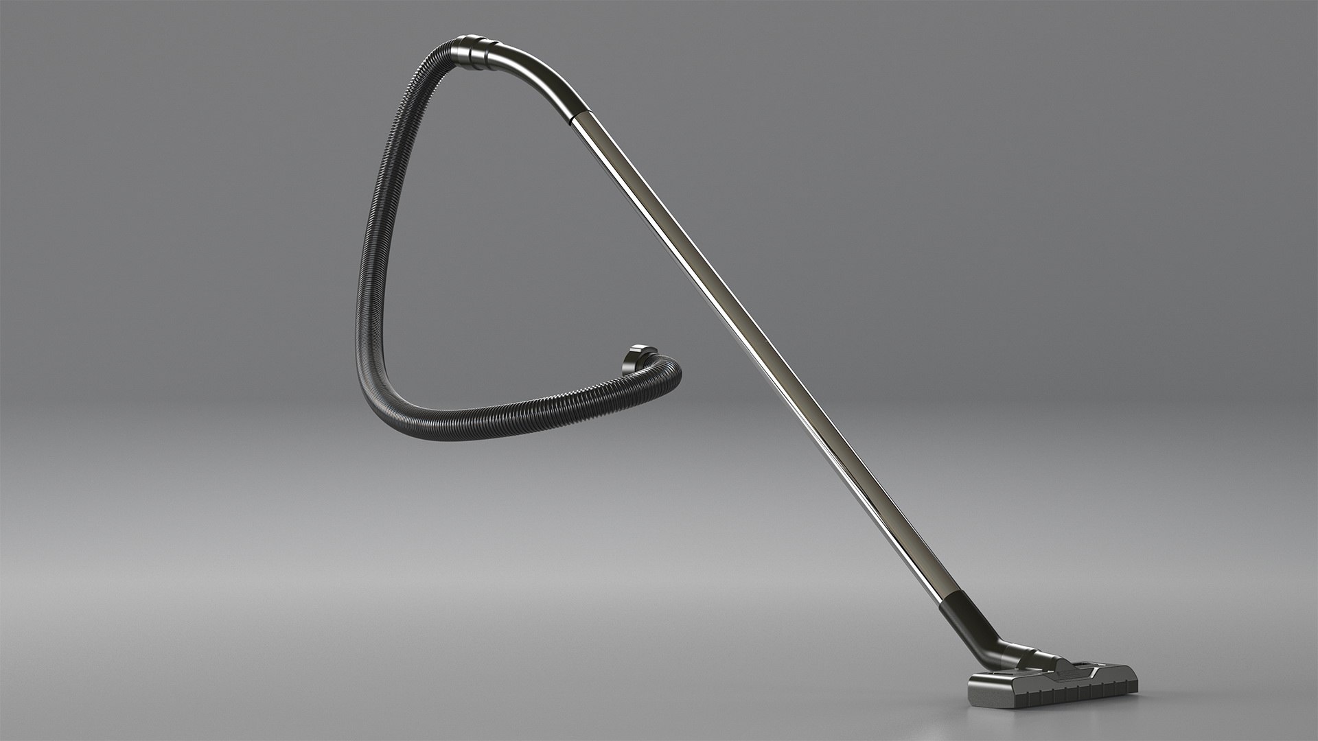 Vacuum Cleaner Nozzle with Hose 3D model preview