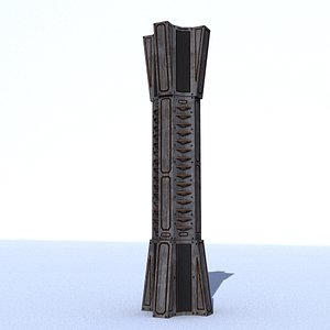 3D pillar model