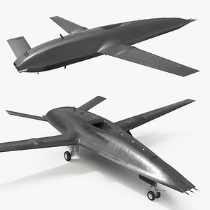 Military Tanker UAV Rigged