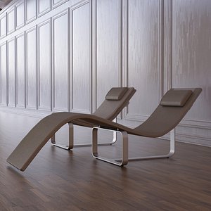 3d model flipt lounge chair