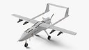 Iranian Drone Mohajer-6 White
