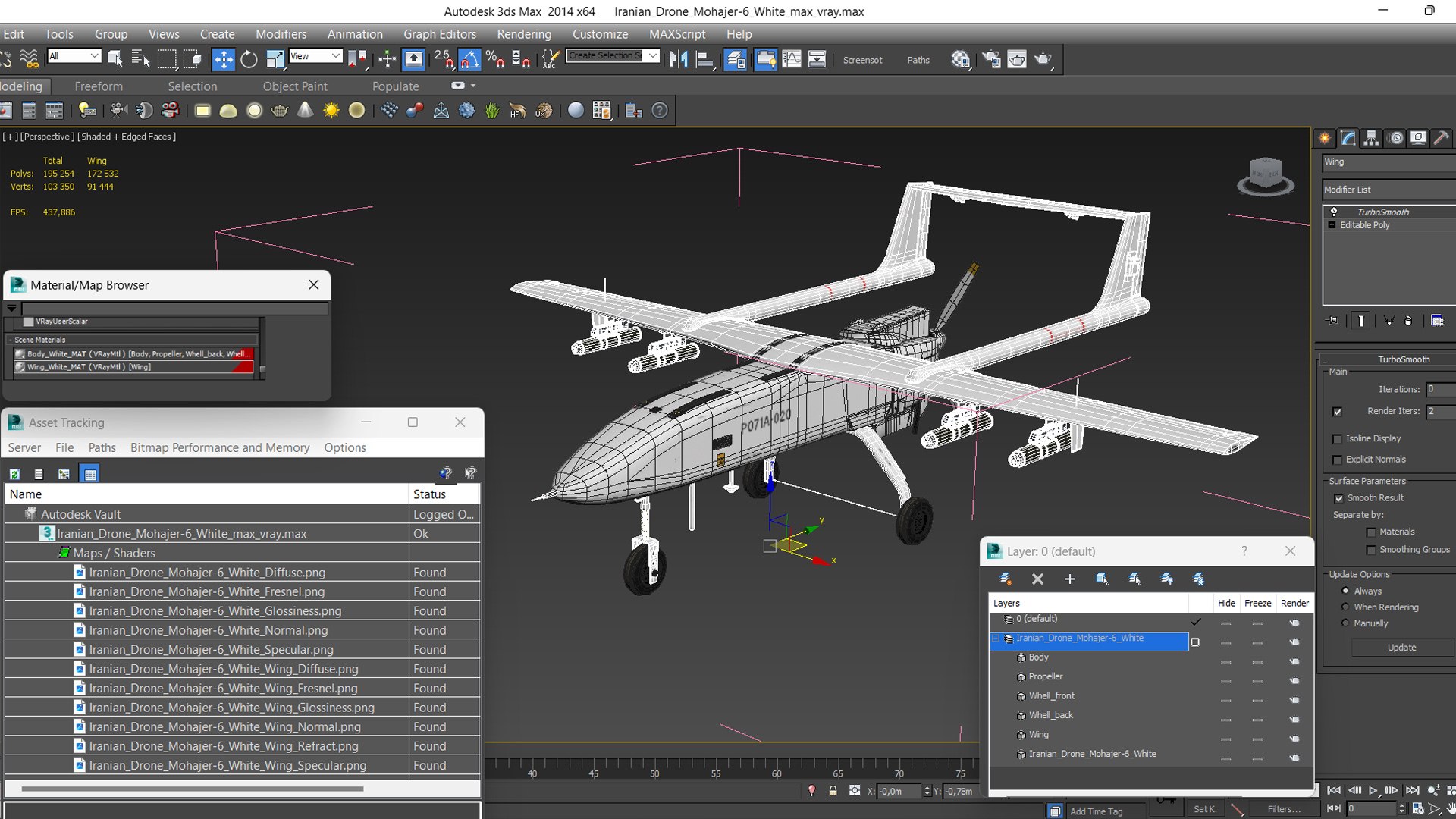 3D Iranian Drone Mohajer-6 White https://p.turbosquid.com/ts-thumb/Du/FHBV5f/hR/iraniandronemohajer6whitemb3dmodel023/jpg/1716432665/1920x1080/fit_q87/9377587aa53b62b91a37fa5302c80be489a49f56/iraniandronemohajer6whitemb3dmodel023.jpg