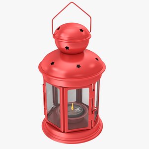 3D model red lantern