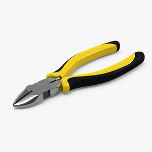 Side Cutter Pliers 3D model