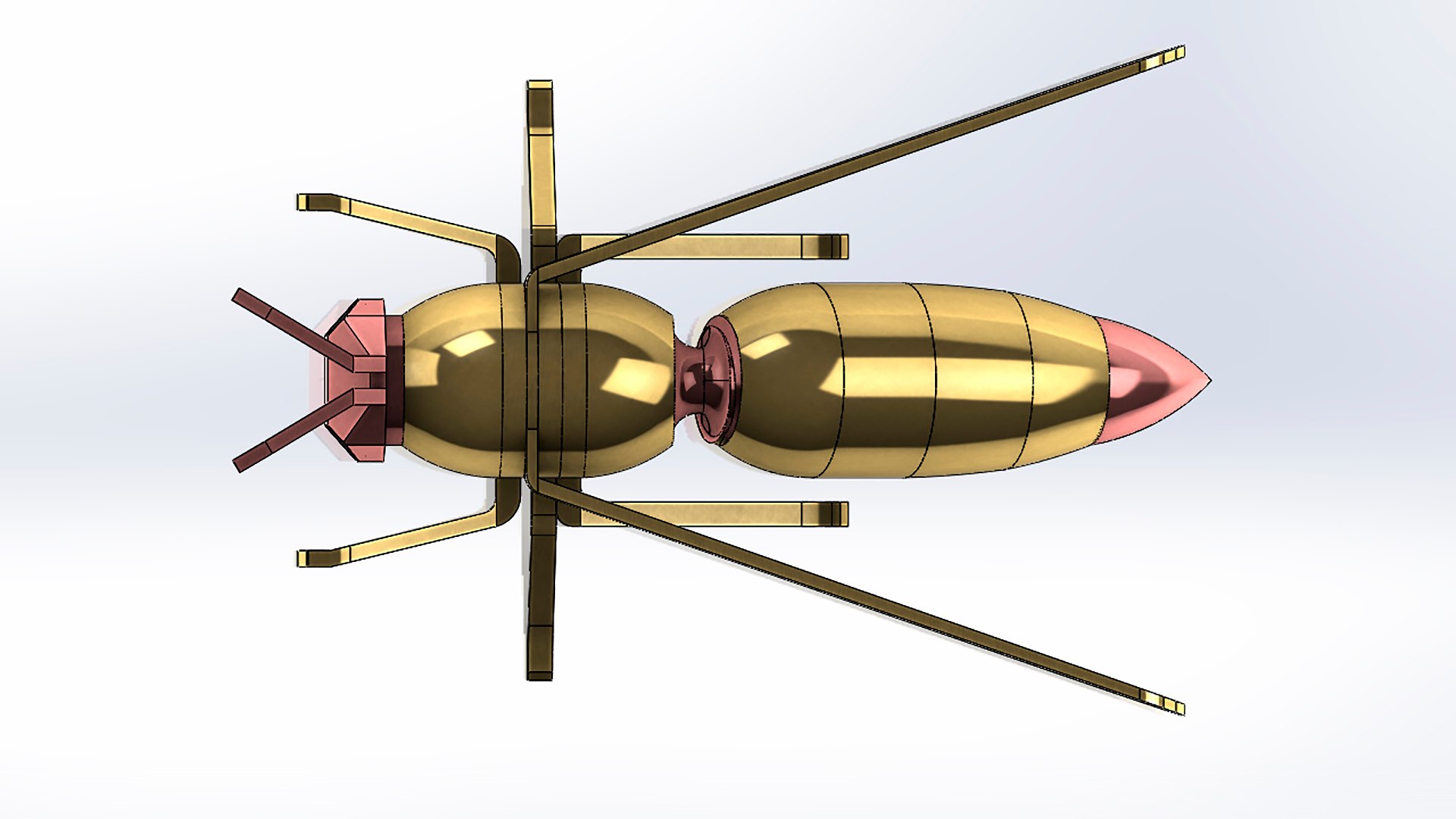 3D WASP OF BOLTS AND NUTS TurboSquid 1884692