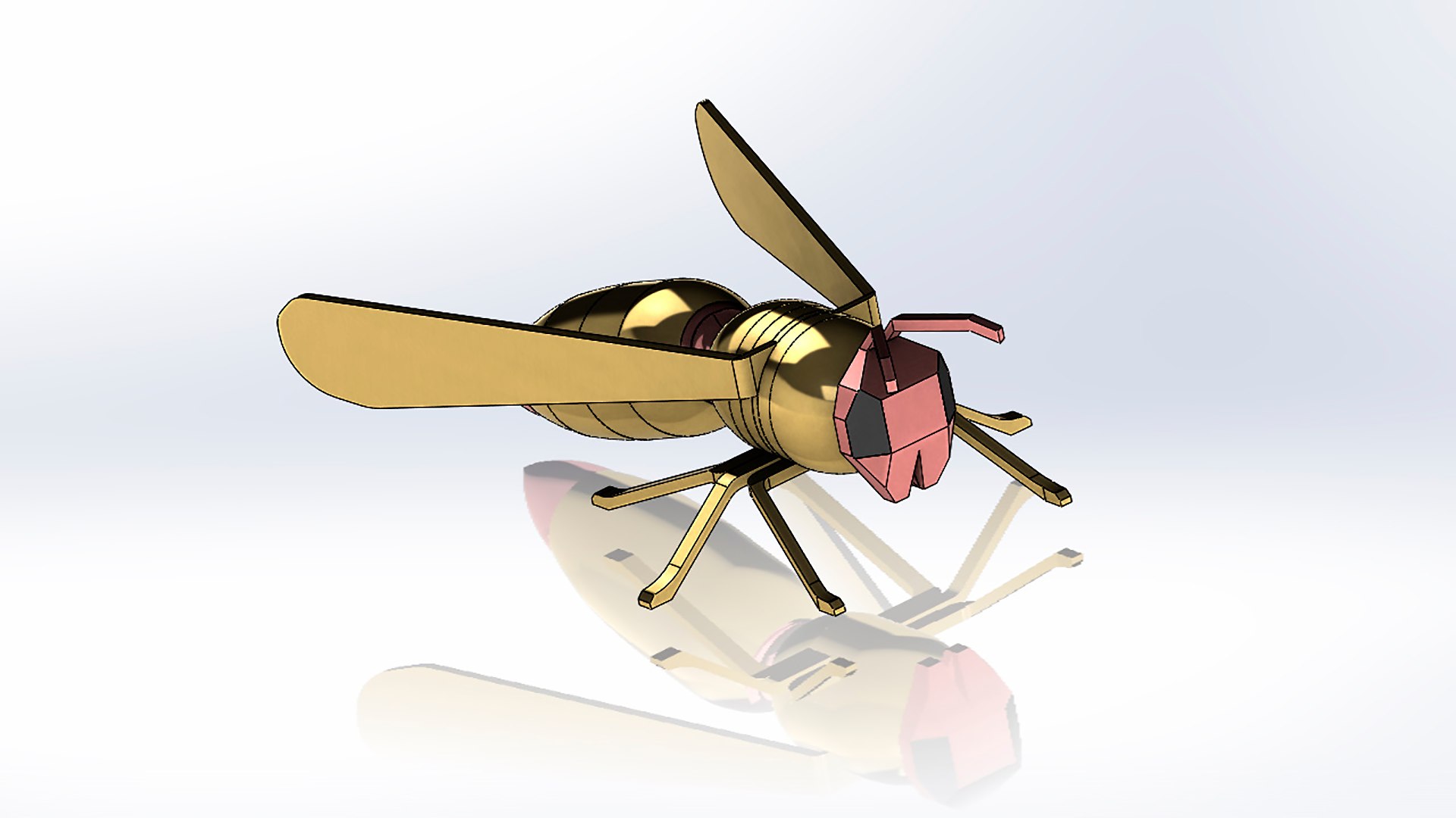 3D WASP OF BOLTS AND NUTS TurboSquid 1884692