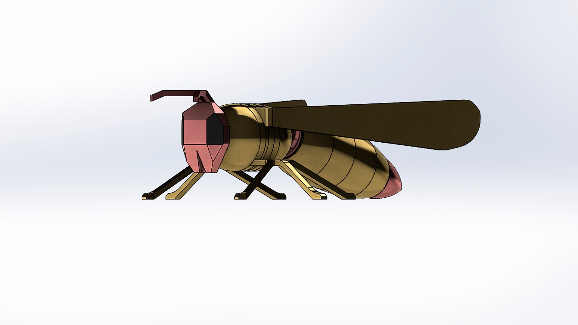 3D WASP OF BOLTS AND NUTS TurboSquid 1884692