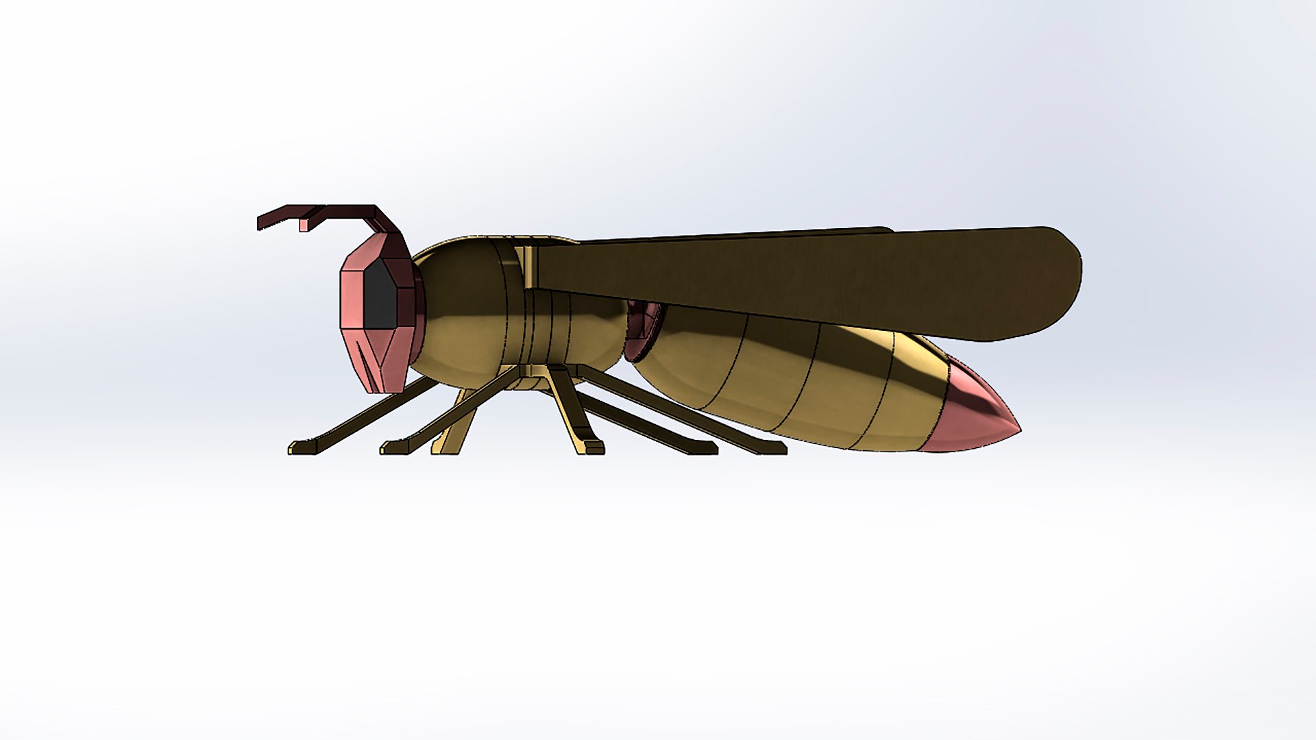 3D WASP OF BOLTS AND NUTS TurboSquid 1884692