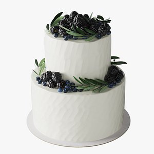 3D Wedding Cake 02 model