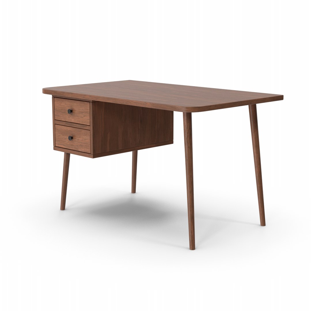 Home Office Desk 3D model - TurboSquid 1840022
