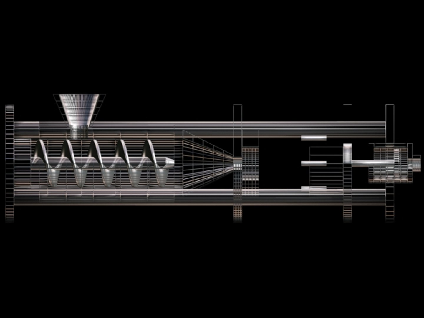 Enjection Machine 3d Model
