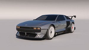 Hyundai N Vision 74 3D model