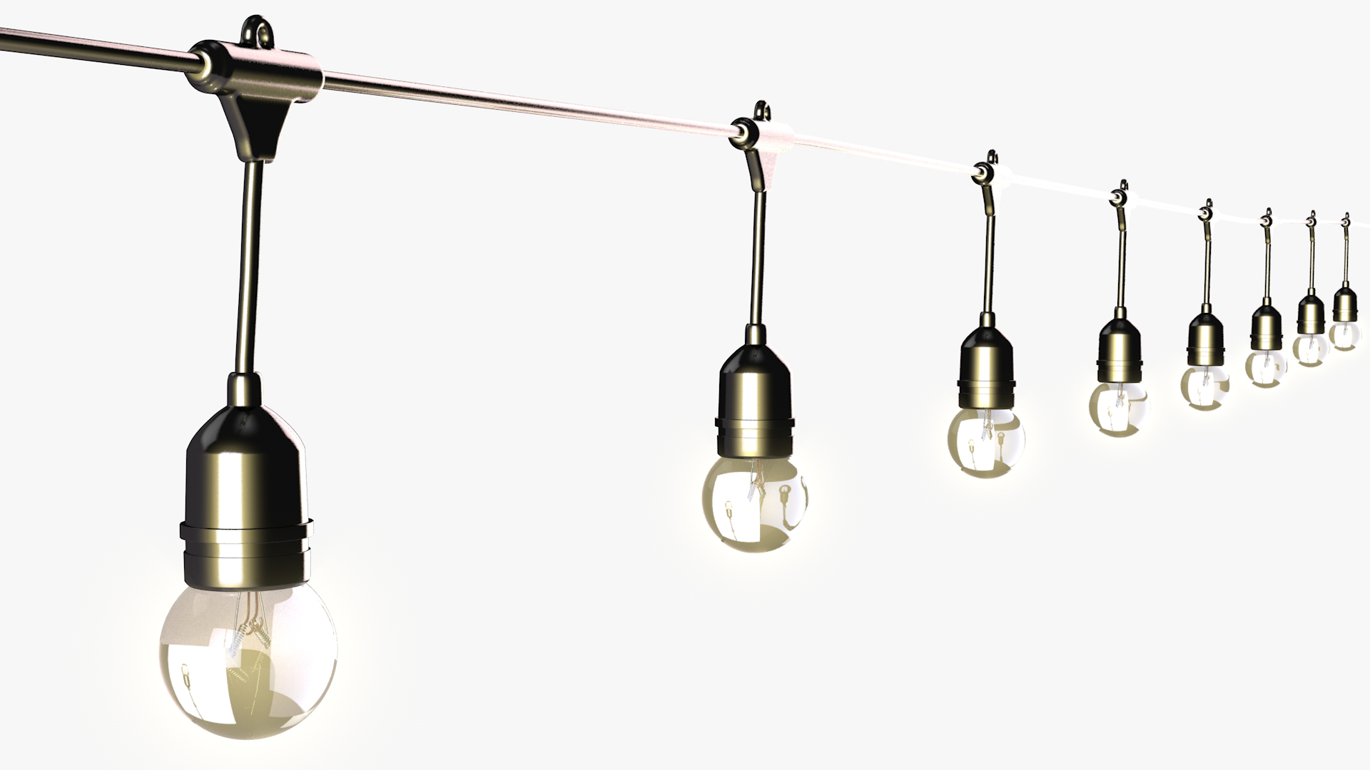 string light 3d model