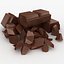 Broken Chocolate Bar (Milk)