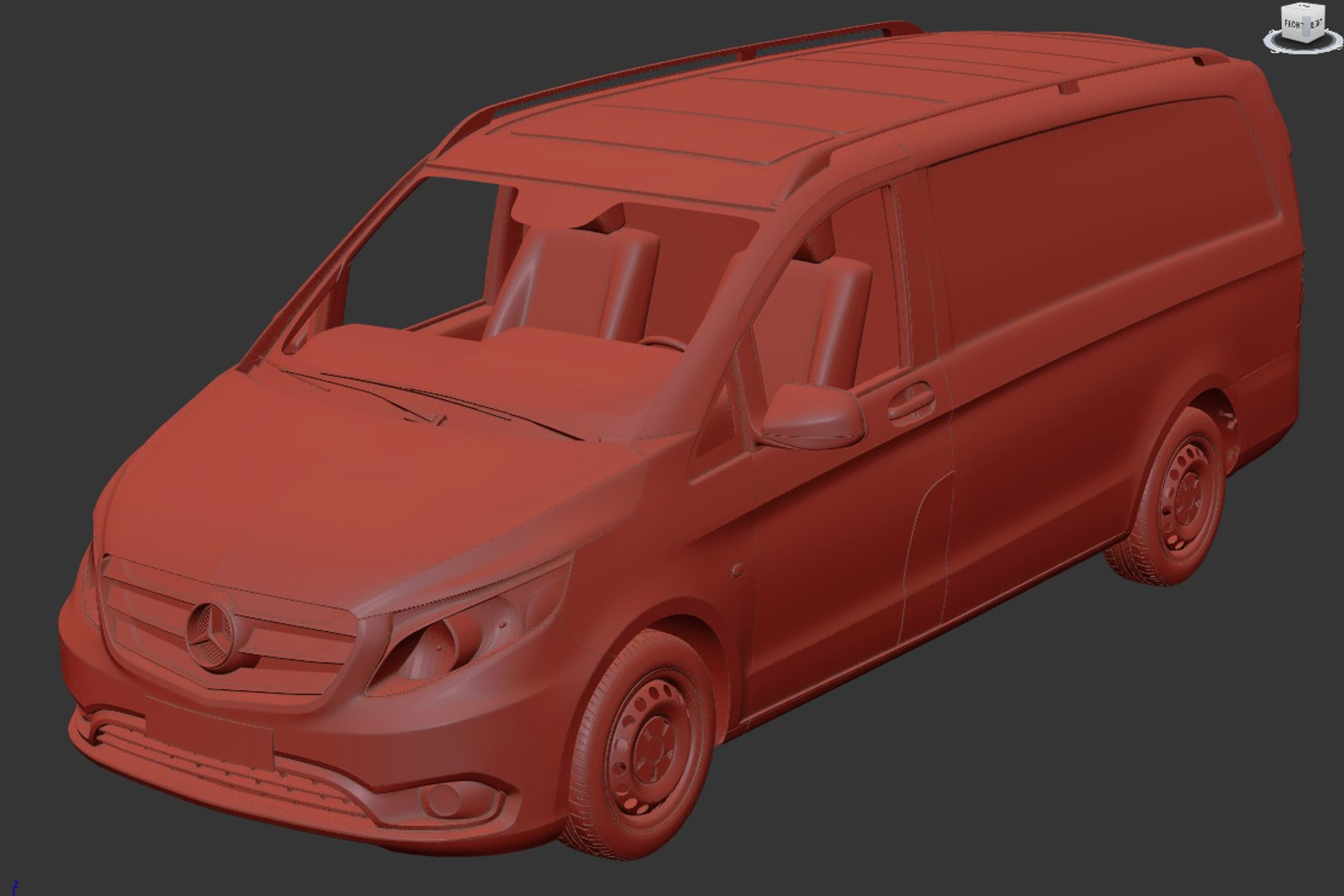Mercedes Benz Metris 2016 3D - TurboSquid 1569127