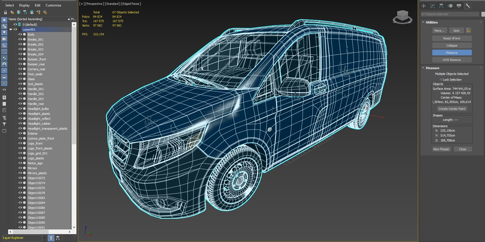 Mercedes Benz Metris 2016 3D - TurboSquid 1569127