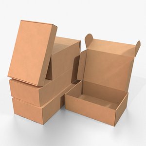 3D Mailer Boxes - Regular Set
