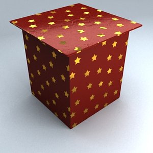 3ds max christmas gift box