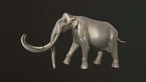 Columbian mammoth 3D print