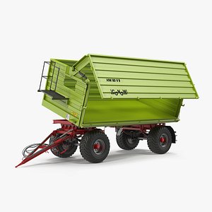 conow hw-80 trailer clean 3D model