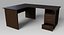 Corner Office Desk - Prêt pour le jeu PBR