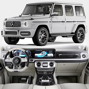 3D mercedes benz g model