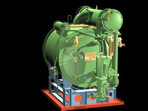 distilling fresh water 3d max