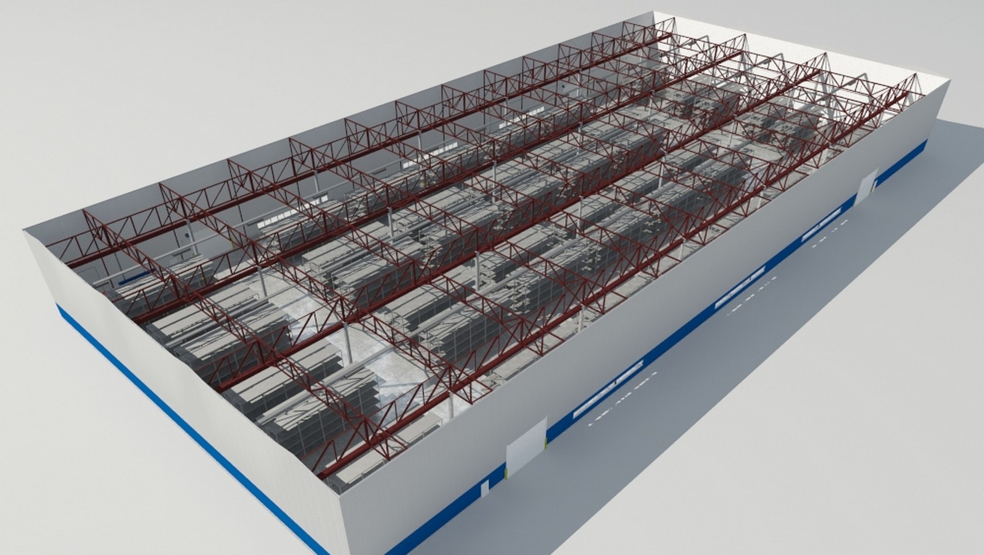 Industrial Building Model - TurboSquid 1267503