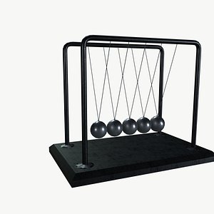 Newtons Cradle 3D model