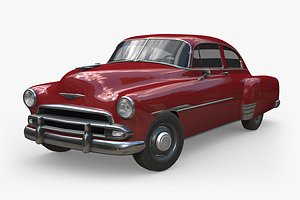 chevrolet fleetline 1951 3D model