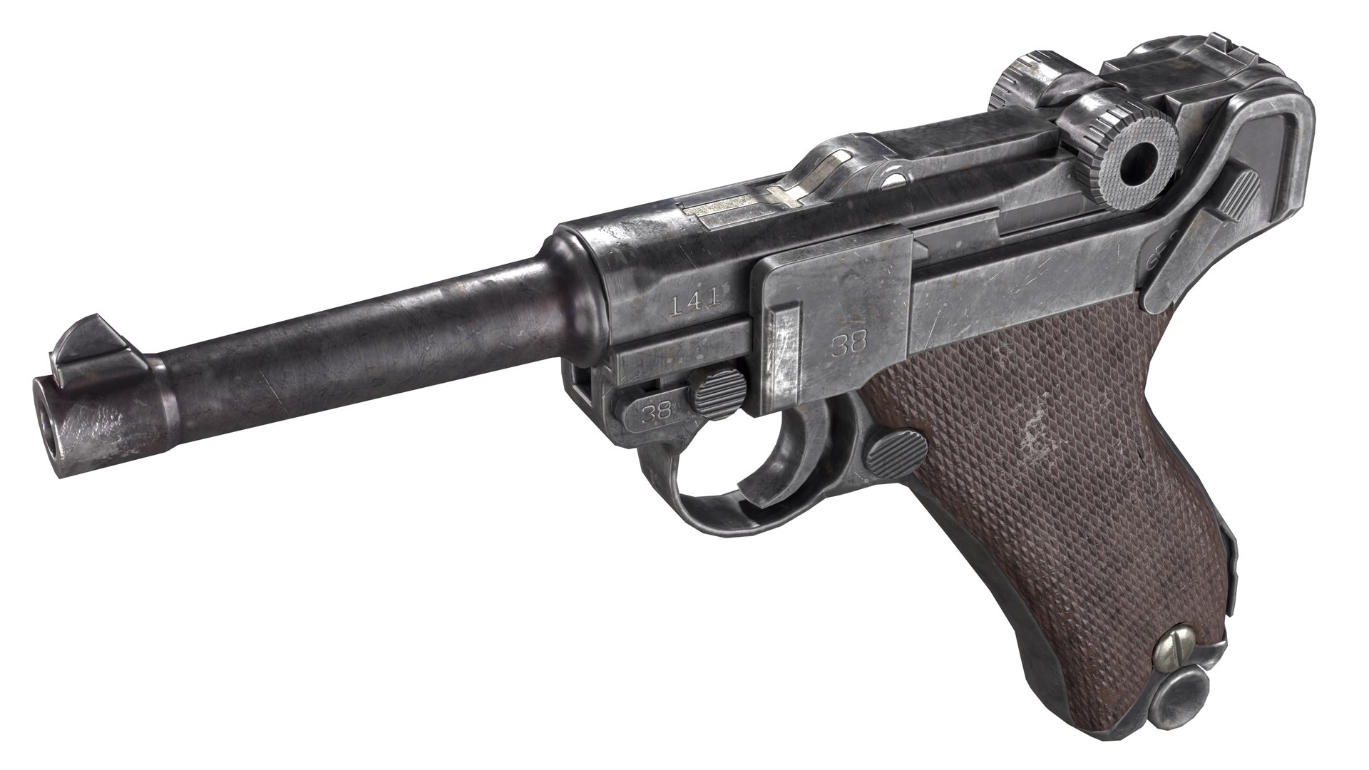 ルガー P08 ピストル3Dモデル - TurboSquid 2185008
