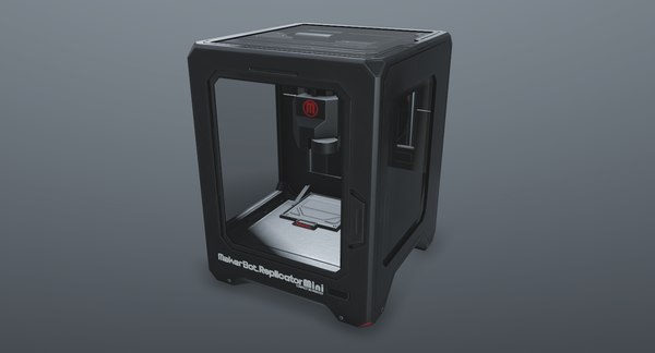 maker bot mini printer 3d model