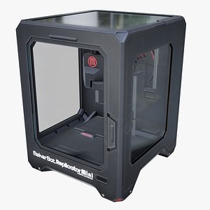 maker bot mini printer 3d model