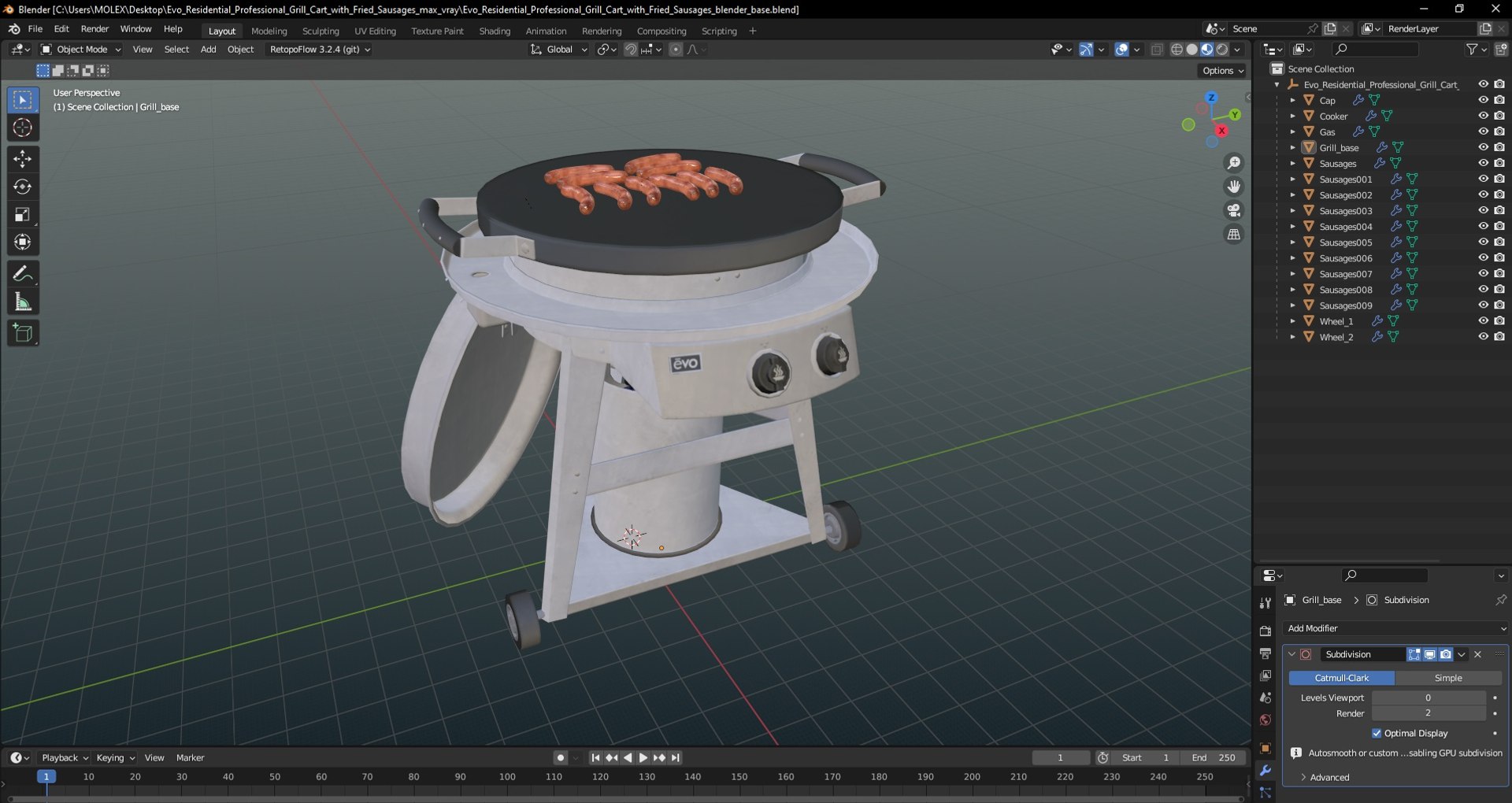 3D Evo Residential Professional Grill Cart with Fried Sausages https://p.turbosquid.com/ts-thumb/Dv/LGneQ3/1S/evoresidentialprofessionalgrillcartwithfriedsausagesc4dmodel035/jpg/1725128203/1920x1080/fit_q87/c77708966fb7e56852466fb9f30b1124483b9ca6/evoresidentialprofessionalgrillcartwithfriedsausagesc4dmodel035.jpg