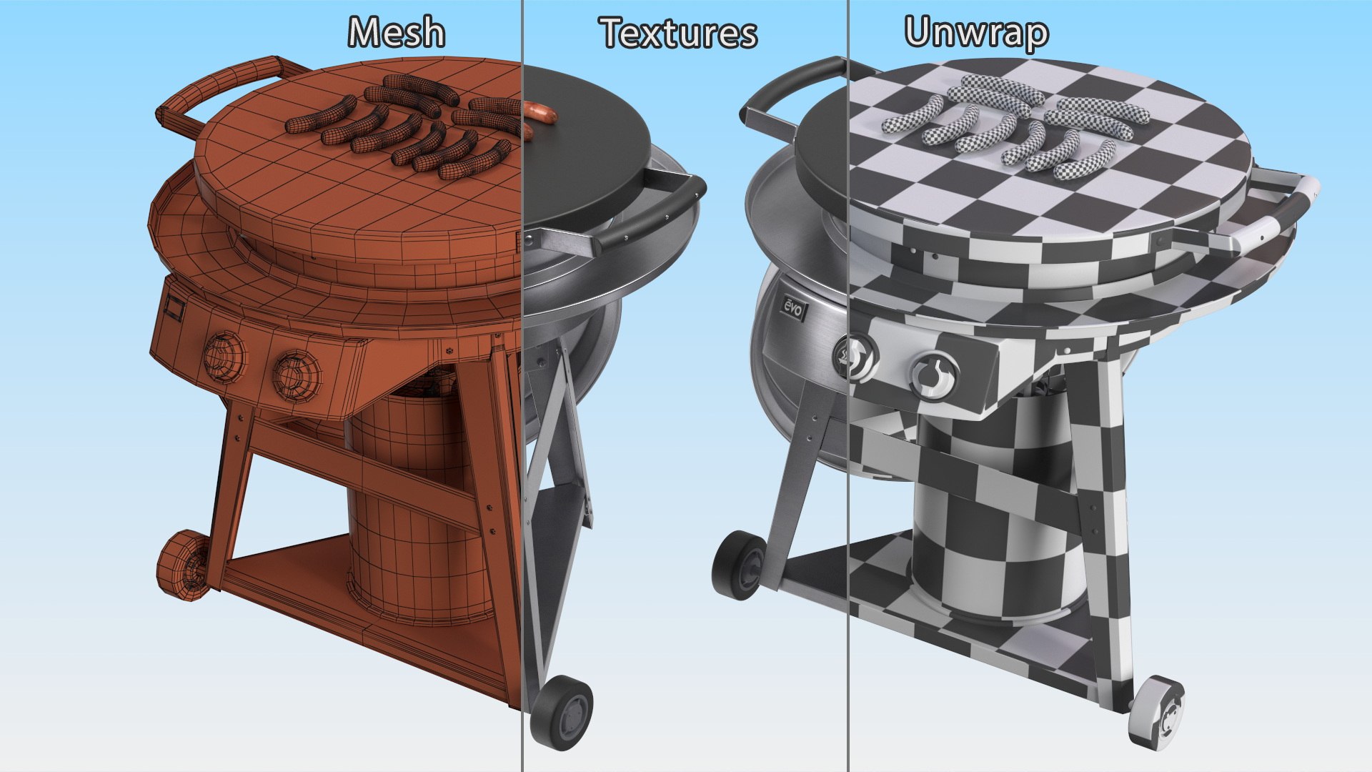 3D Evo Residential Professional Grill Cart with Fried Sausages https://p.turbosquid.com/ts-thumb/Dv/LGneQ3/Wo/evoresidentialprofessionalgrillcartwithfriedsausagesc4dmodel020/jpg/1725128156/1920x1080/fit_q87/4eb252e2fffc288def7eede34bc785b17761703b/evoresidentialprofessionalgrillcartwithfriedsausagesc4dmodel020.jpg
