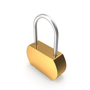 Lock sliding Bolt 3D model