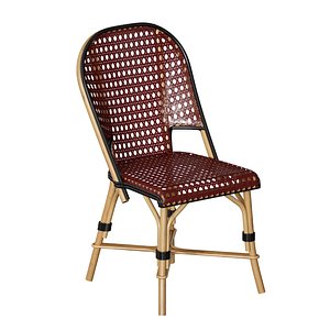 3D Garden Wooden Wicker Rattan Chair