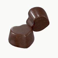 heart shaped chocolate