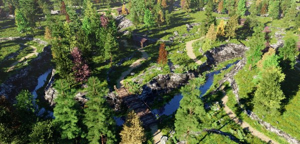 3D модель Waterways - TurboSquid 1987168