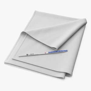 Negative Express Pregnancy Test on Towel