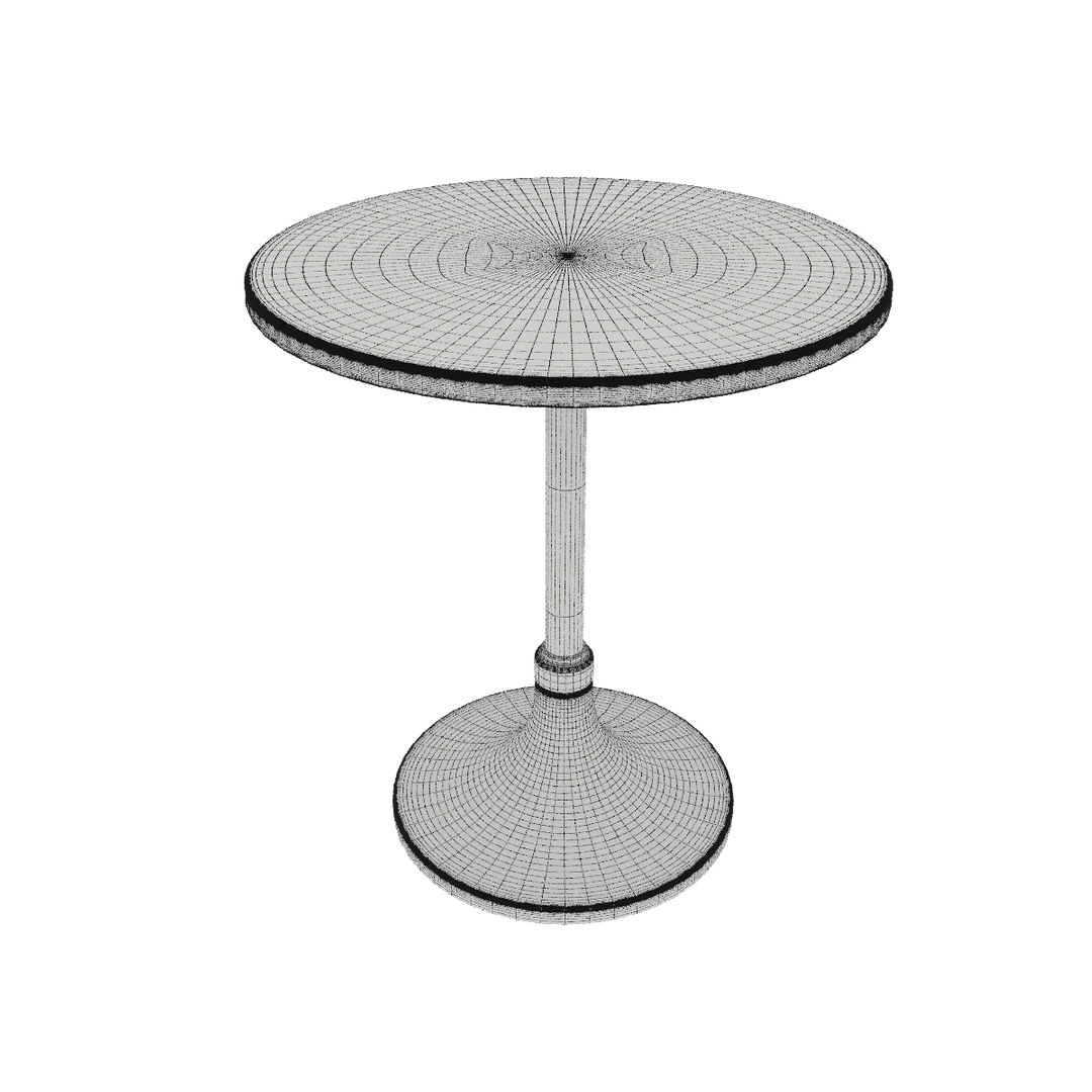3D Hackney Marble Cocktail Table TurboSquid 1259946