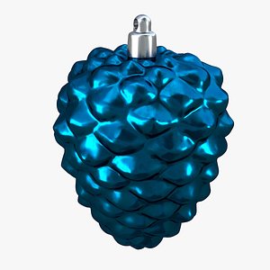 3D Decorative Pine Cone model