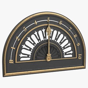 Vintage Elevator Floor Indicator