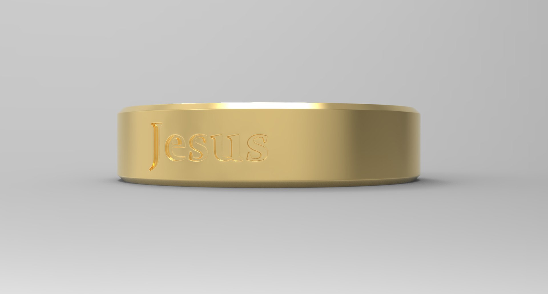 JESUS RING SIZE 12 HIGH QUALITY GOLD TONE HOLY CROSS JESUS CHRIST | eBay