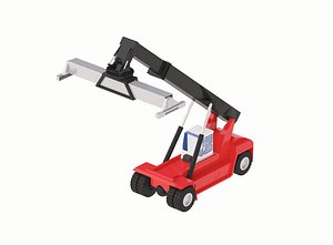 Container Reach Stacker DRT450 Simplified