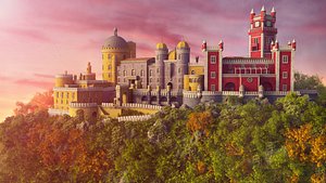 3D Pena Palace Environment