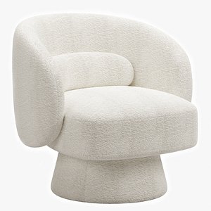 Saboor Minimore Armchair 3D